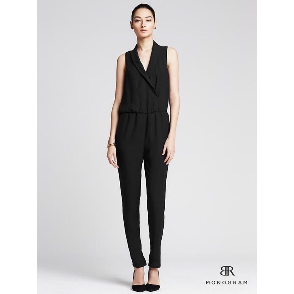Br Tuxedo Jumpsuit - image 1